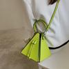 Personality Triangle Bag 2025 New Mori Soft Girl Candy Color Foreign Style Portable Messenger Shoulder Bag Pu