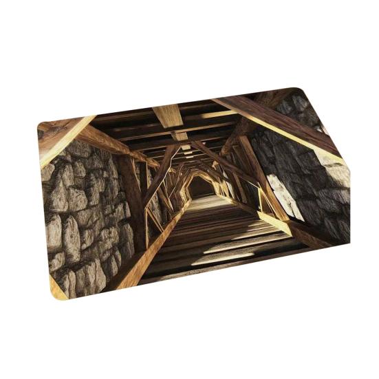 3D Ковер с дырой на полу, Оптическая иллюзия, Напольный коврик, Реалистичная бездонная яма, Придверный коврик, Нескользящий коврик для ванной