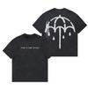 Аниме Метал-группа Bring Me The Horizon Графическая Футболка Хлопковая Футболка Мужчины Женщины Лето Повседневная Оверсайз Уличная Одежда Топы с Коротким Рукавом