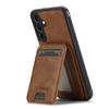 LC.IMEEKE L3 Для Samsung Galaxy S25 FE Магнитный чехол Съемный держатель для карт Кожаный ТПУ Мобильный чехол