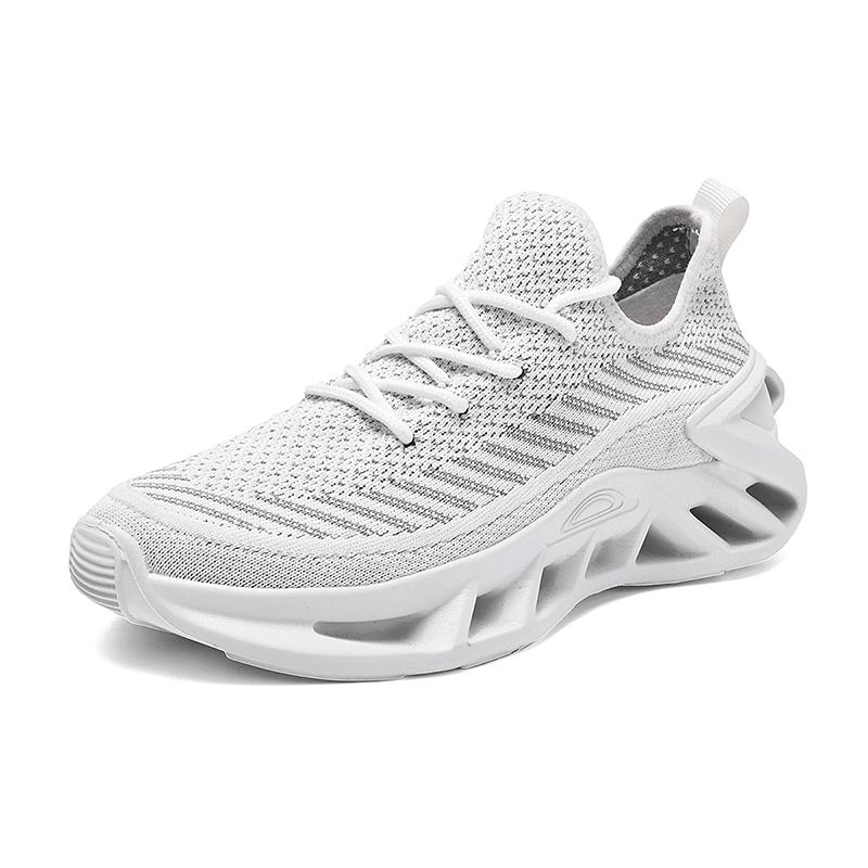 Fashion Breathable Men Running Shoes Mesh Casual Shoes Women Men Sneakers Summer Walking Shoes Non-slip Cushioned Sole EU 36-45
