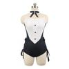 Ghost Cosplay Costume Bunny Girl Maid Outfit Pure Style Anime Role Play Clothing
