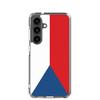 Coque Téléphone - Samsung - Galaxy S24 Plus - Drapeau Tchéquie - Souple - Multicolore