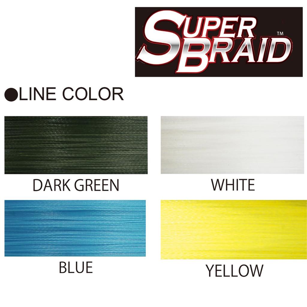 Леска PE Super Braid 150 ярдов 15 фунтов Синий YO-ZURI Цвет