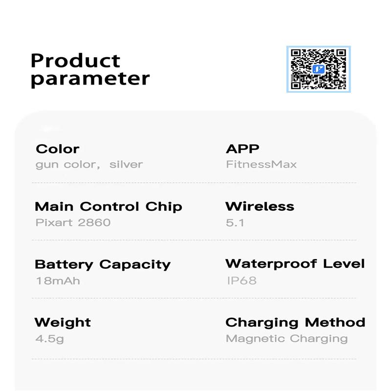 Новое смарт-кольцо Мониторинг сна Многофункциональное измерение уровня кислорода в крови Измерение артериального давления Мультиспортивный режим Низкое энергопотребление