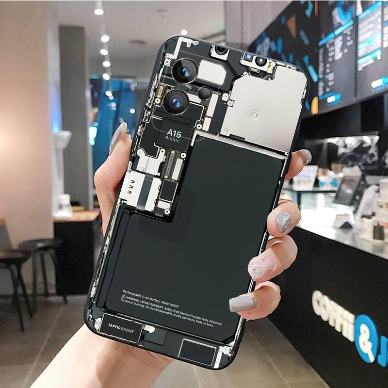 Чехол для телефона с аккумуляторной платой для OPPO Realme C21Y X3 SuperZoom C11 GT2 C25S C35 C31 9 ProPlus Find X2 X5 Pro X3 Neo X5 Lite