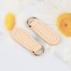 5pcs Genuine Leather Zipper Zip Puller Head for Backpack Zipper Buckle Pendant Pull Tab DIY Sewing Clothing Bag Accessories