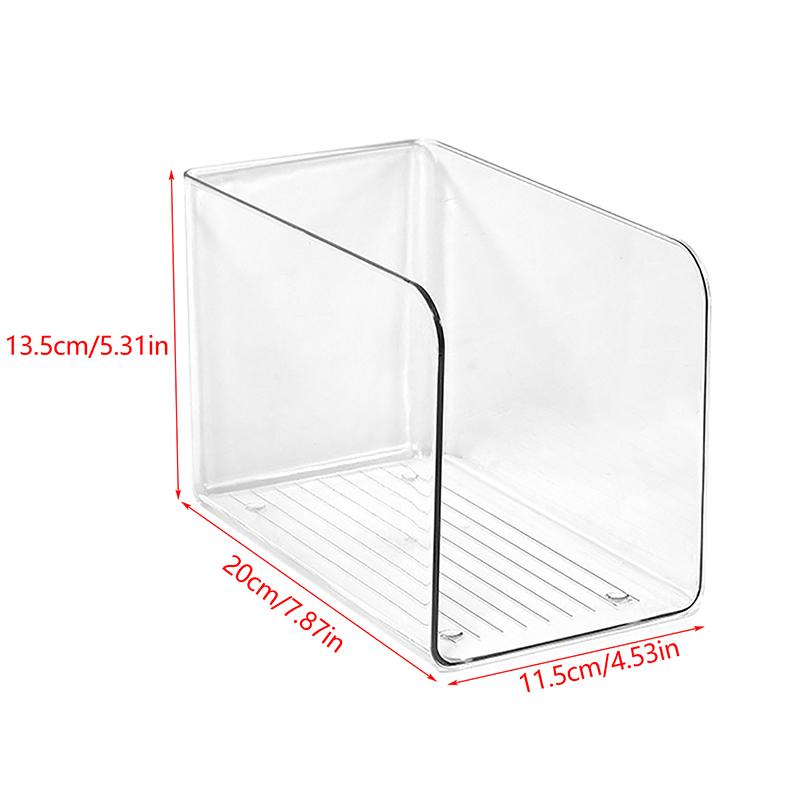 1pc Transparent Acrylic Bookends Stand Bookshelf Desktop Decorative Storage Rack Bookend Book Holder Organizer School Stationery