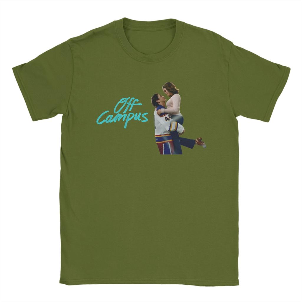 Off Campus Movie TShirts For Unisex Unisex Hockey Rounisexce Casual 100 Cotton Tee Shirt O Neck Short Sleeve T Shirt Summer Clothing
