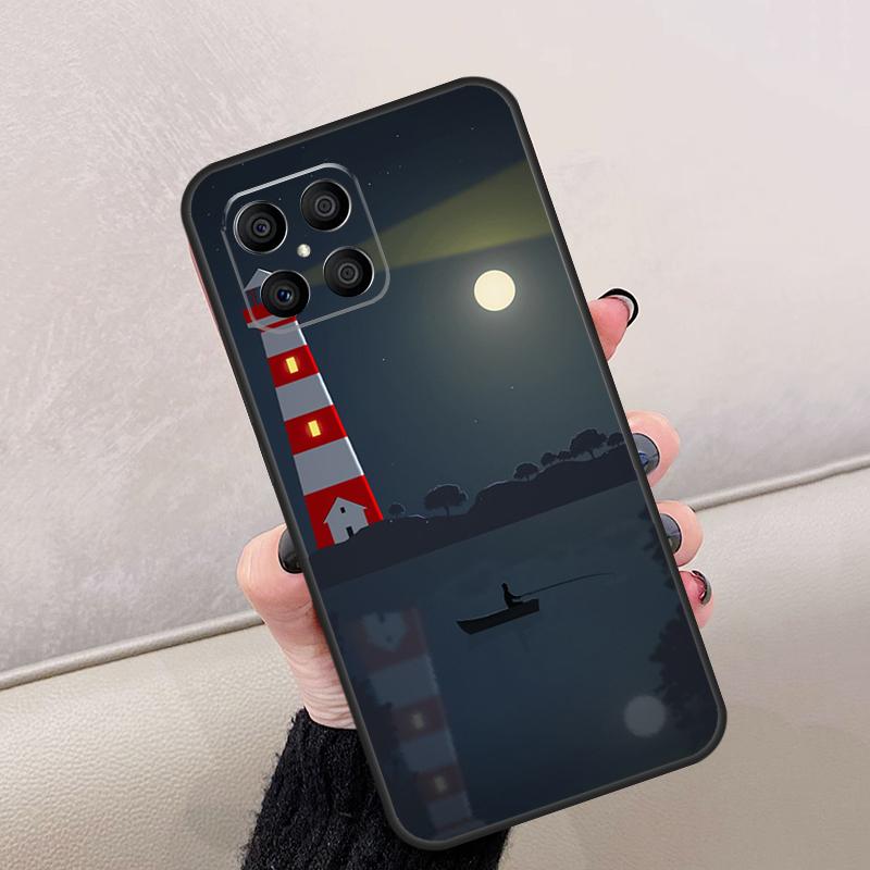 Абстрактное искусство шоссе маяк Для Honor Magic 8 Pro 6 7 Lite Чехол Для Honor Win RT 400 200 50 70 90 X8c X8b X9a X9b X9c X9d