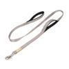 PetPilala Dog Lead for Walking 2 Night Escape Collar Prevention Soft Durable X Training, Handles, Reflection, Prevention, Hook, Pad, (Gray, S/1.5cm