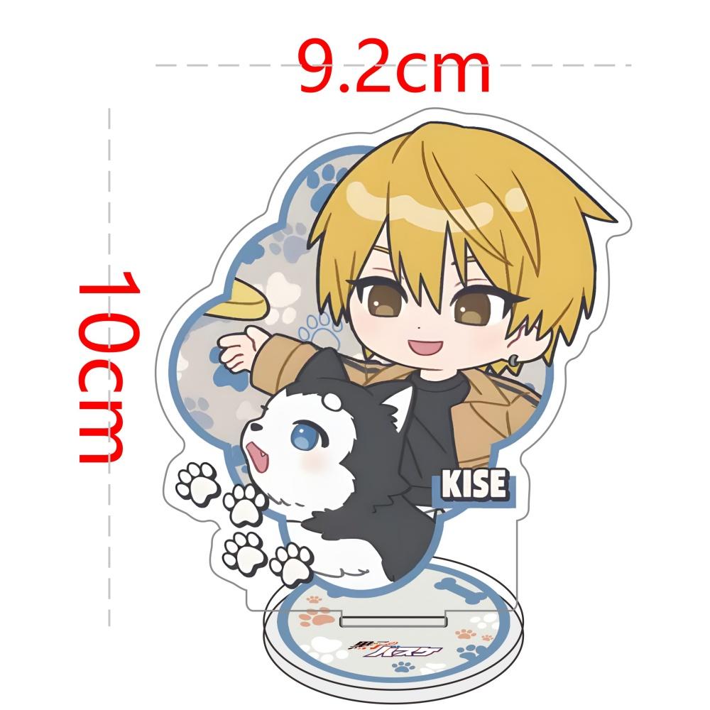Anime Kuroko's Basketball Tetsuya, Taiga, Shintaro Midorima, Seijuro Atsushi, Kazunari Acrylic Stand Figure Model Plate Keychain