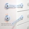 Cabinet Lock Child Safety Lock Safety Protection Window Door Stopper Refrigerator Protection Lock