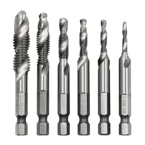 Сверла M3-M10 Широко используемые высокоэффективные высокоскоростные стальные спиральные сверла с шестигранным хвостовиком Электрическая дрель