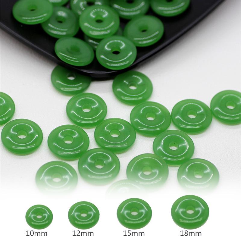 Ожерелье 20 шт./лот стеклянные бусины ювелирные аксессуары форма счеты большое отверстие для изготовления ювелирных изделий разделительные бусины популярные свободные высокое качество ручная работа