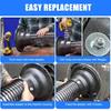 Efficient Lawn Vacuum Hose Adapter Functional Vacuum Hose Connector Portable Hose Adapter For Agricultural Use