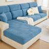 Universal Thickened Sofa Cover for All Seasons, All-inclusive Summer New Jacquard Velvet Non-slip Stretch Sofa Cover for Living Room