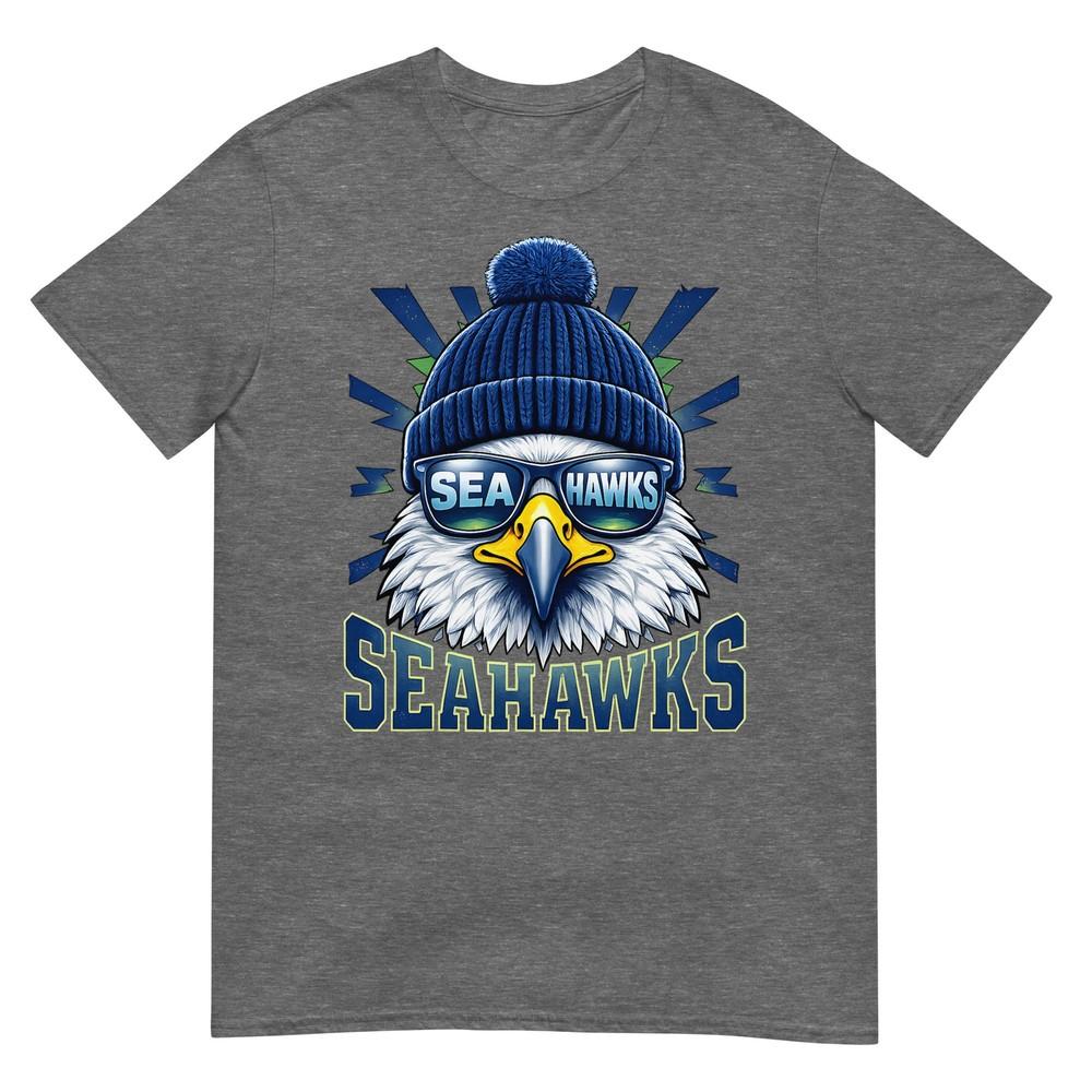 Vintage Cool Face Sea Hawk With Sunglasses Unisex Unisex Tees TShirt
