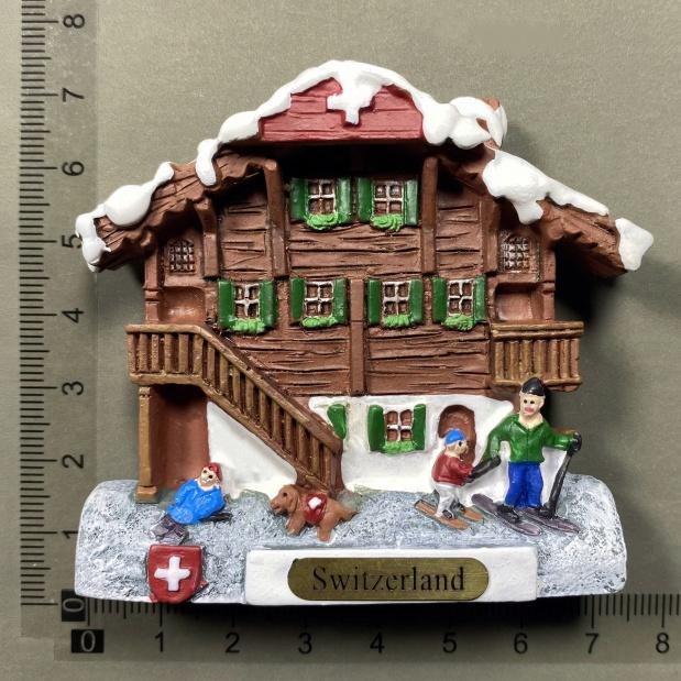 Spain Italy Switzerland Landscape Architecture Fridge Magnets Tourist Souvenir Refrigerator Magnetic Stickers Magnet Home Decoration