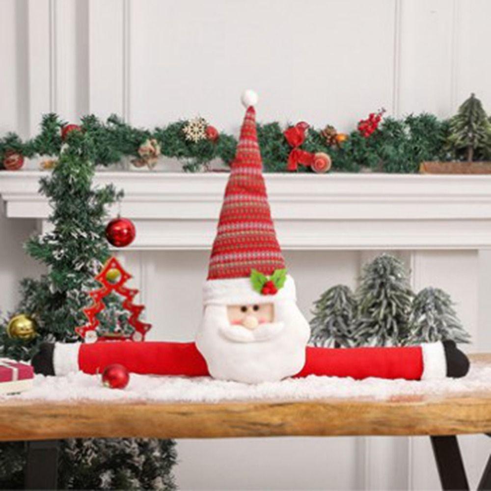 Мягкая Рождественская кукла с длинными руками DIY Снеговик Кукла Украшение Подвеска Санта-Клаус Настольный декор