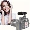 Компактный и удобный микрофон для записи интервью, видеокамер и зеркальных фотокамер