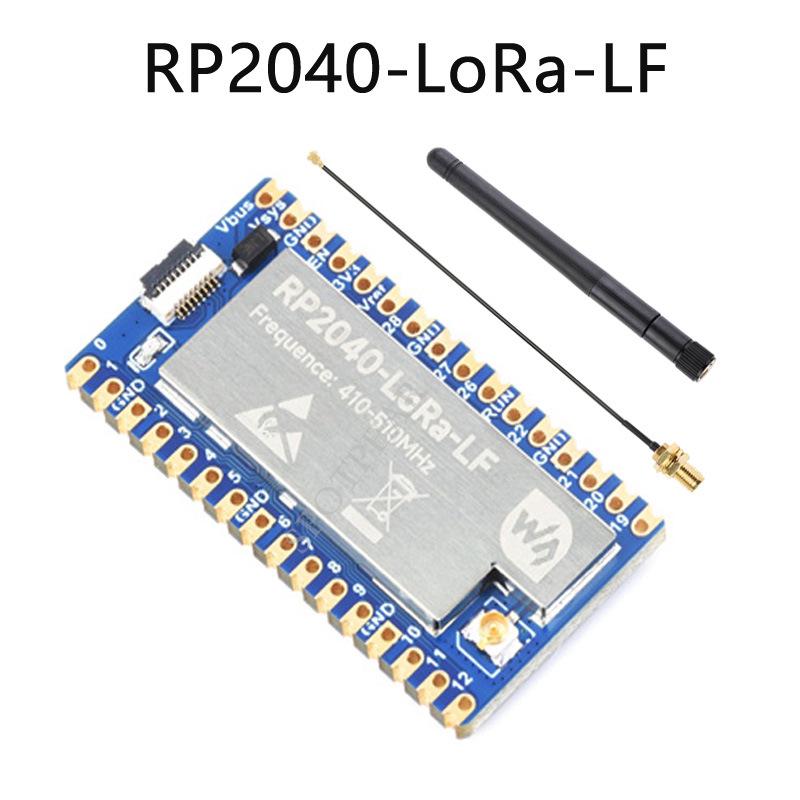 Raspberry Pi Pico RP2040 LoRa SX1262 Development Board with USB Interface for Long-Distance RF Communication