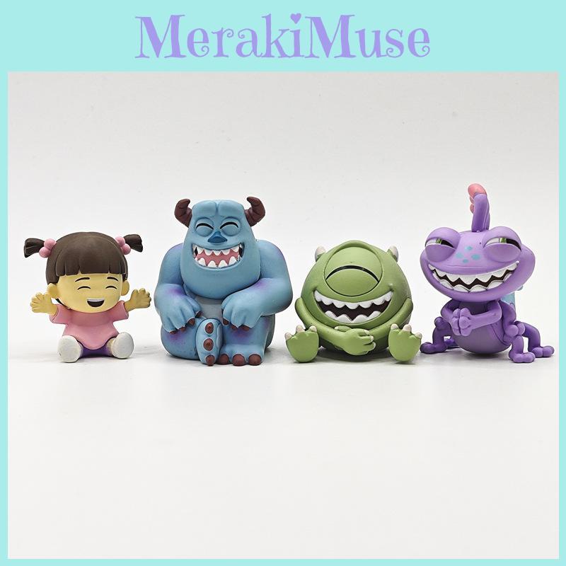 Monster Inc Collectible Toy Model Abs Laughing Monster Gift For Children And Fans