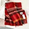 Unisex Retro Wool Scarf - Thick, Warm, and All-Match for Autumn and Winter