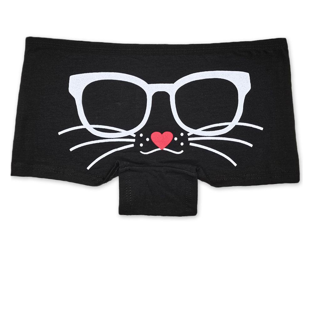 Женские трусы-боксеры, хлопковые шорты для мальчиков, нижнее белье, сексуальные женские трусики, нижнее белье с принтом, 6 шт.