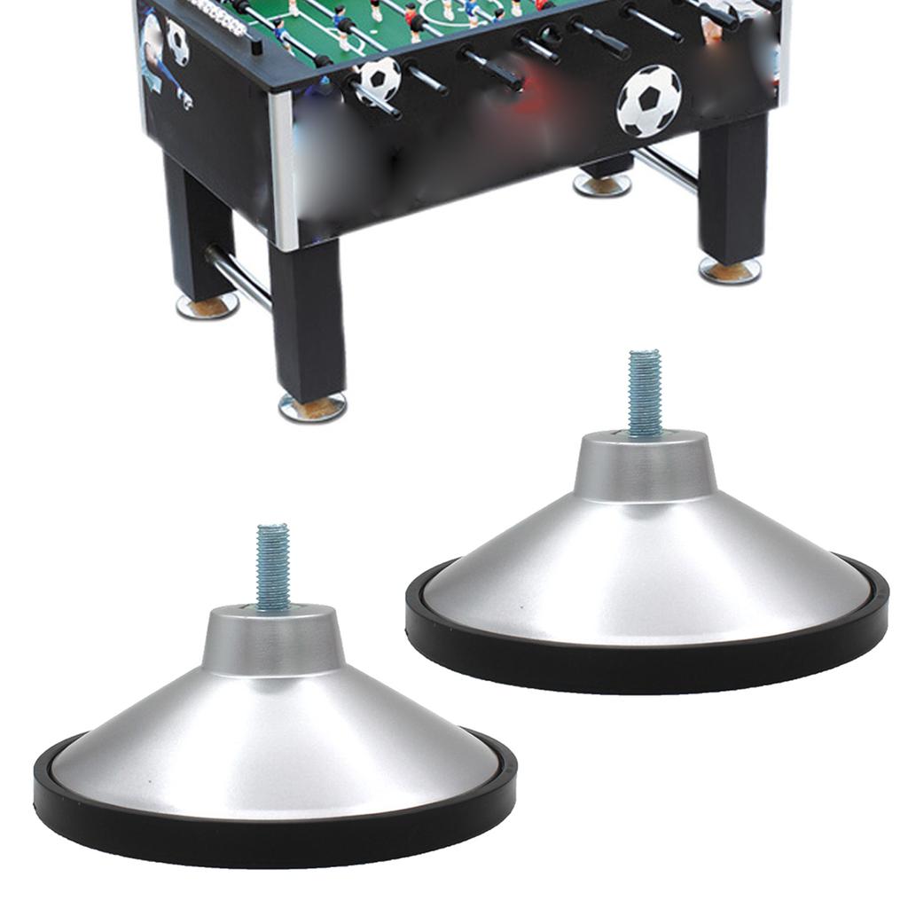 2Pcs Pool Tables Leg Protectors Pool Tables Leg Adjusters Football Machine Mat Game Table Leg Risers Pool Tables Leg Pad
