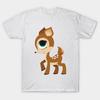 T Shirt Women Little Deer Harajuku Print Kawaii Tshirt Summer Short Sleeve Female T-Shirt Top Tee