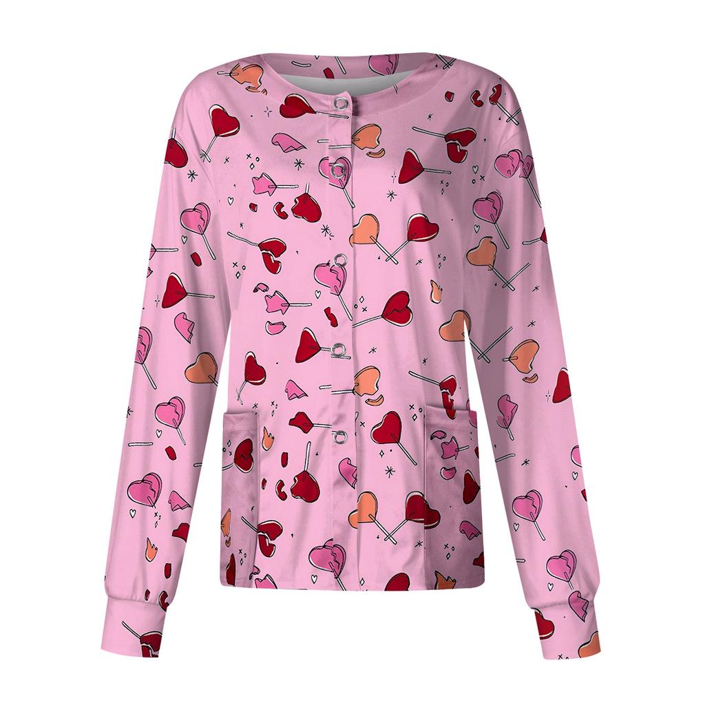 Женский однобортный защитный комбинезон с длинным рукавом и карманом, рабочий воротник-стойка, кардиган, куртка, топ