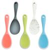 1Pcs Translucent Heat-resistant Silicone Non-stick Pan Cooking Tools Long Handle Kitchen Accessories Rice Spoon