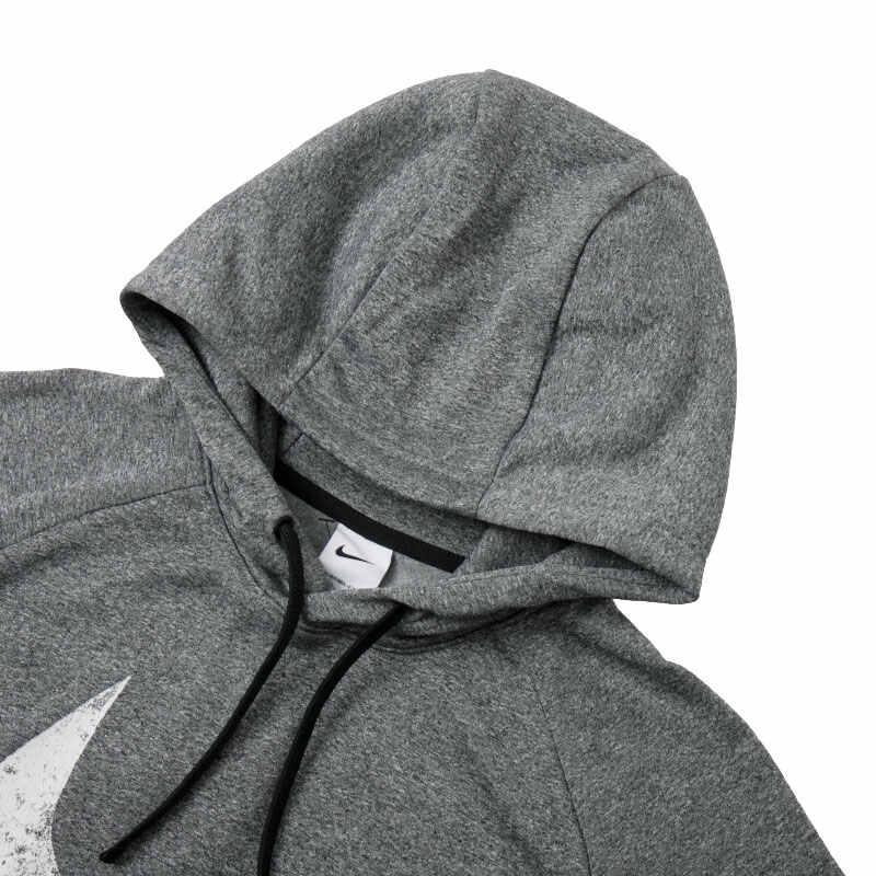Nike Толстовки Мужские Серые С капюшоном Умеренные Другие FZ1073-010
