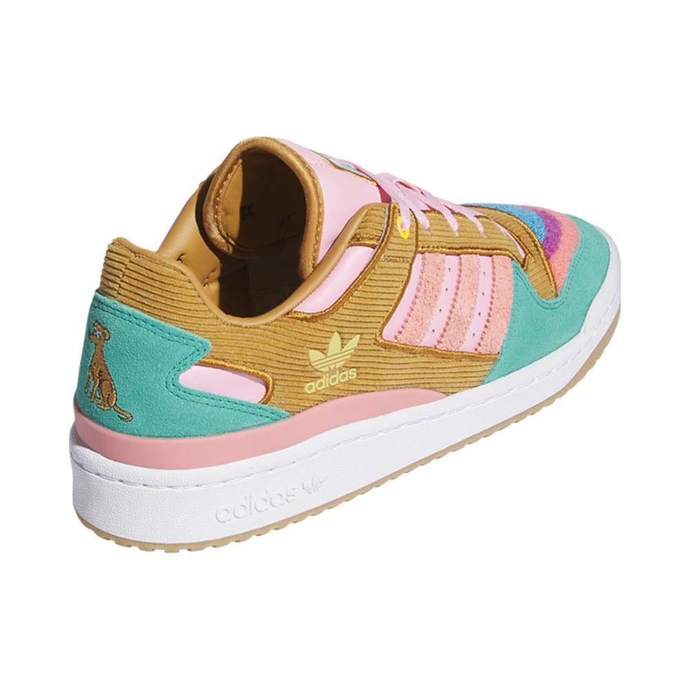 The Simpsons x adidas Forum Low Гостиная Мужские Кроссовки Многоцветный Mesa Tactile-Rose IE8467
