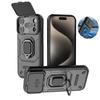 Armor Funda For Iphone 17 Pro Max 5G Case Slide Camera Protect Ring Holder Cover For Iphone17 Air Coque Capa