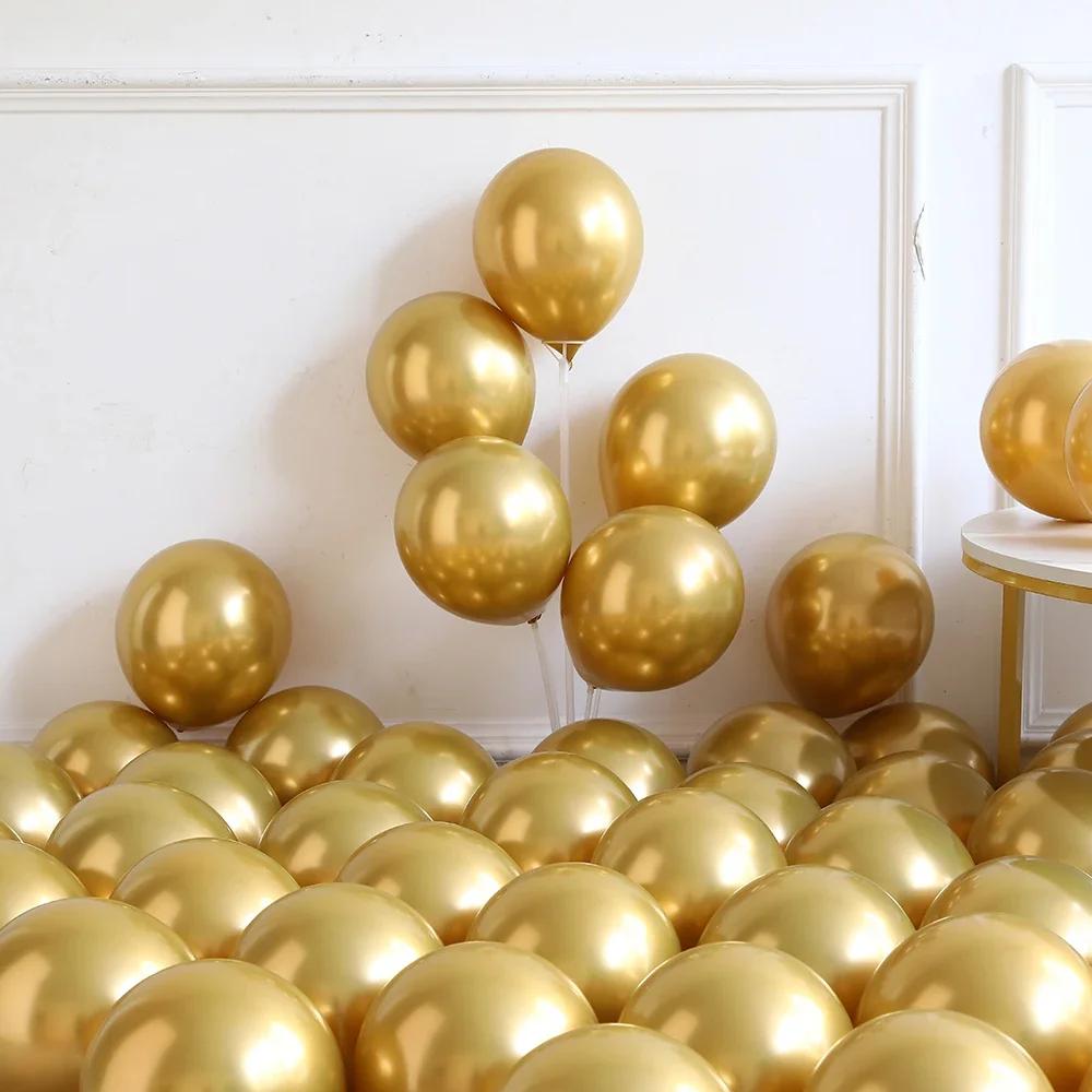 100pcs Burgundy Gold Crown Balloon Garland Arch Kit White Sand Balloon Wedding Valentine's Day Bridal Shower Birthday Party Deco