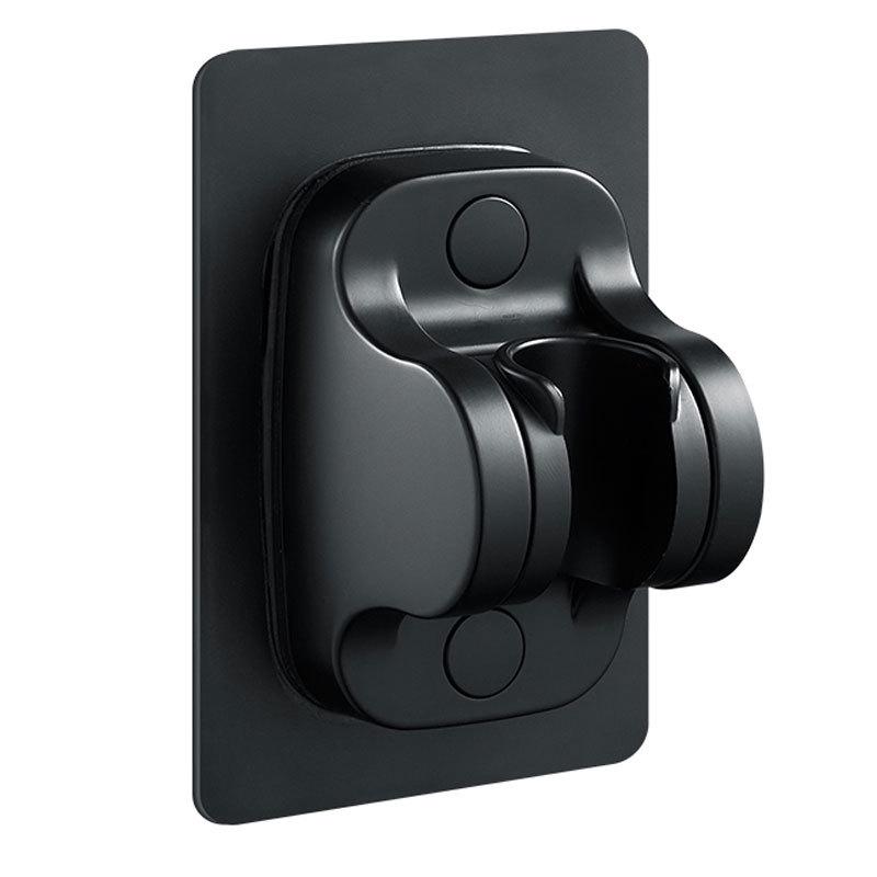 Adjustable Shower Bracket with Drying Fixture and Large Panel Shower Head