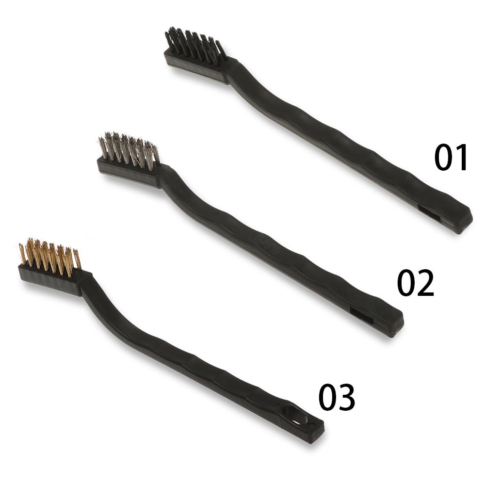Car Stainless Steel Cleaning Brushes Grill Clean Tool Wire Brush Rust Paint Remove Tool
