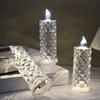 2pcs LED Flameless Candles Night Lights Romantic Lamp Family Gatherings Candlelit Dinners Wedding Birthday Bedroom Holiday Decor