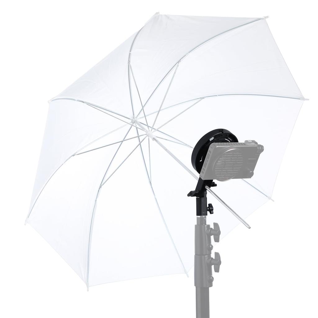 COLBOR MAR Conversion Mount Mini Bowens Mount To Bowens Mount with Umbrella Hole Applicable To Black W60/W100