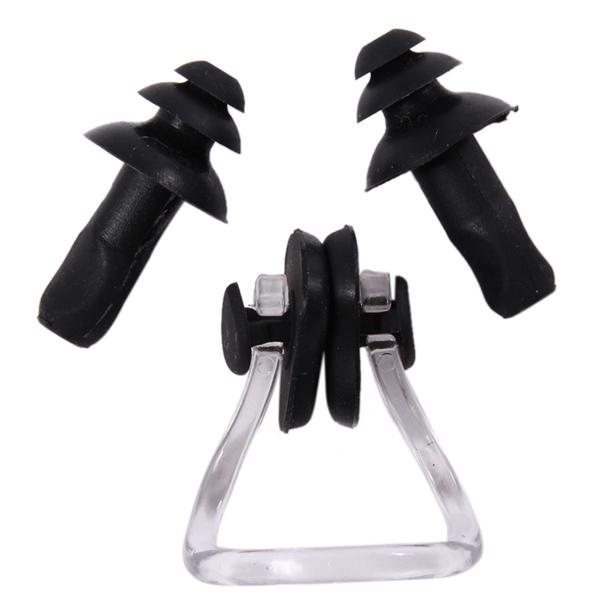 Беруши и зажим для носа пловцам