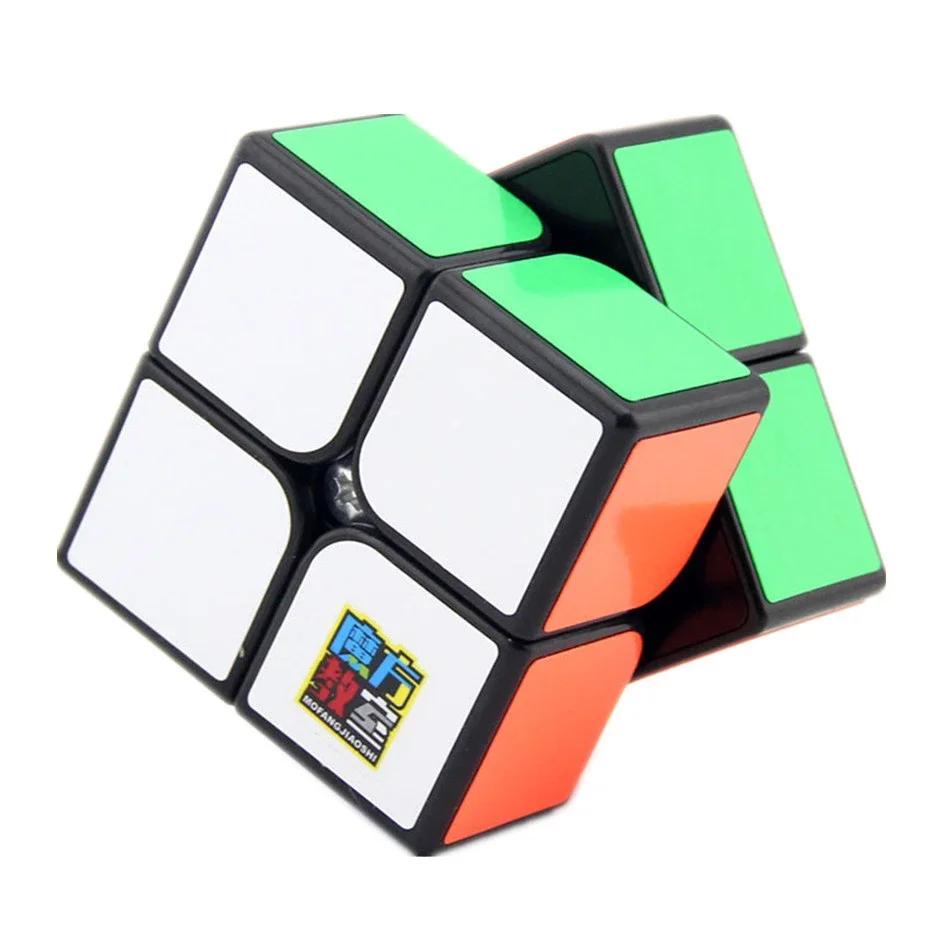 [ECube] MoYu Meilong 2x2 Карманный кубик Рубика без наклеек Магический кубик Игрушка-антистресс Обучающий Подарок для Детей и Взрослых