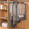 Thickened Suit Garment Dust Cover Foldable Clothes Organizer Bag for Household Wardrobe Storage