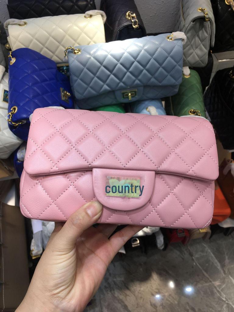 2025 Fang Pangzi Xiaochan кожаная сумка через плечо с золотыми бусинами