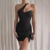 2024 European & American Women's Slim Fit Sexy Suspender Dress