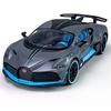 1/18 Bugatti Divo Super Toy Car Model Diecast Miniature Racing Model Doors Opening Sound Light Collection Gift for Boy Children
