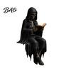 Halloween Skeleton Decor Gothic Dark Fantasy Figure, Reading Book Statue, Academy Fantasy-themed Home for Library Office Study Room Collector Display