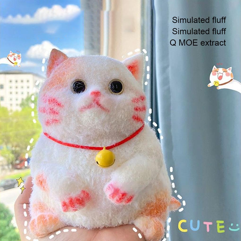 Игрушки-антистресс кошки Taba Squishys Для сенсорной игры и расслабления Игрушки-антистресс кошки Кошка Taba