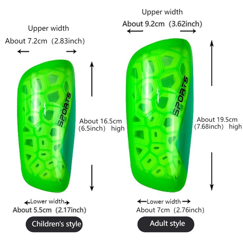Loogdeel 1Pair Adult Kids Shinguards Soccer Calf Protection Legging Shin Pads Children's Football Sports Foot Leg Guards Board 1